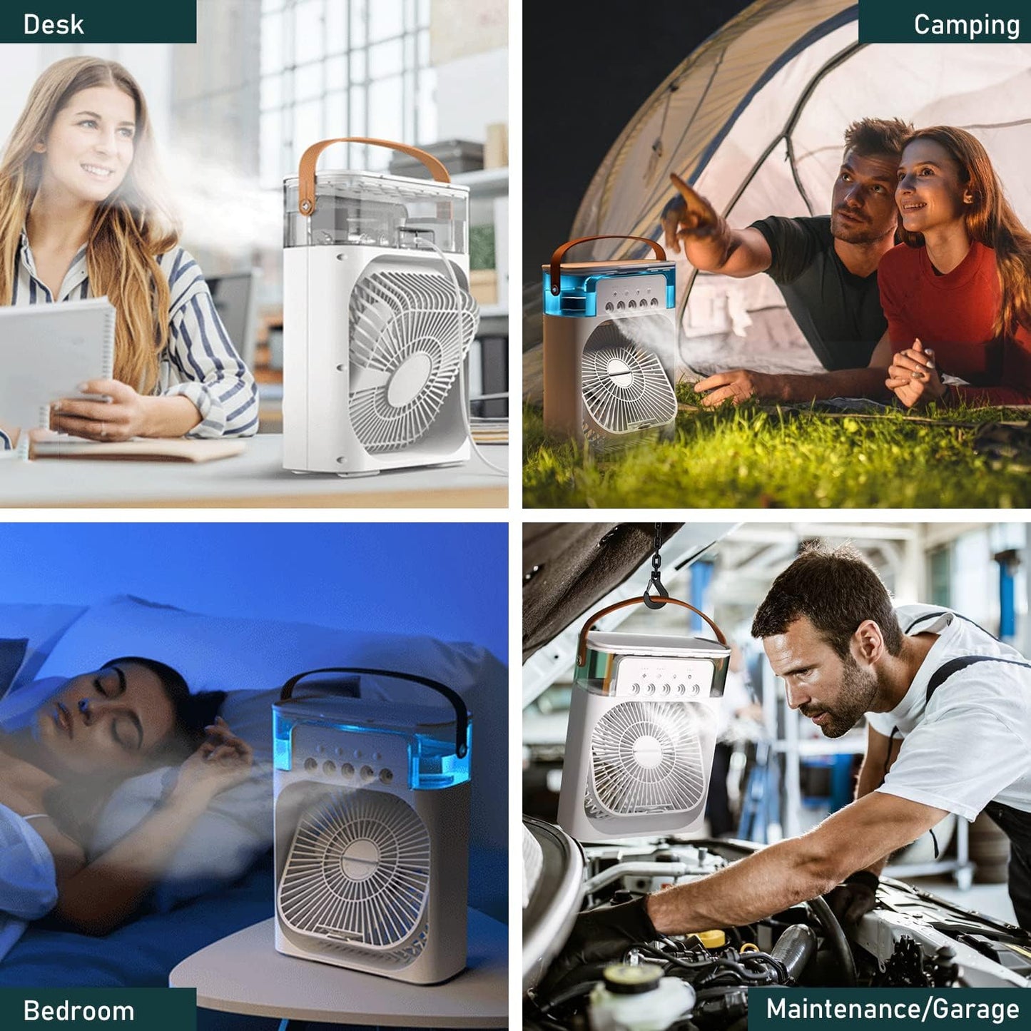 Mini portable cooling fan