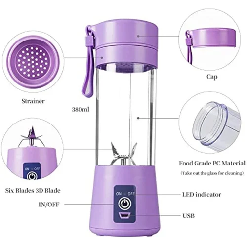6 Blade Portable Juicer
