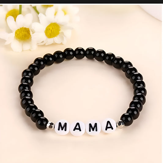 Alphabet bracelet beaded