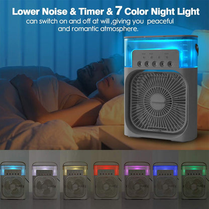 Mini portable cooling fan